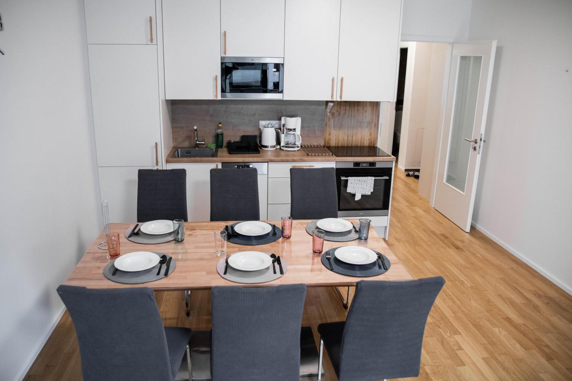 Newly Built With Balcony, Ac And Free Indoor Garage Appartement *