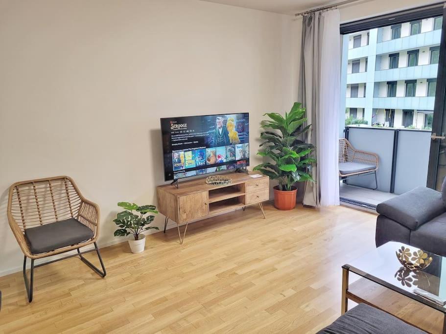 Newly Built With Balcony, Ac And Free Indoor Garage Apartment *